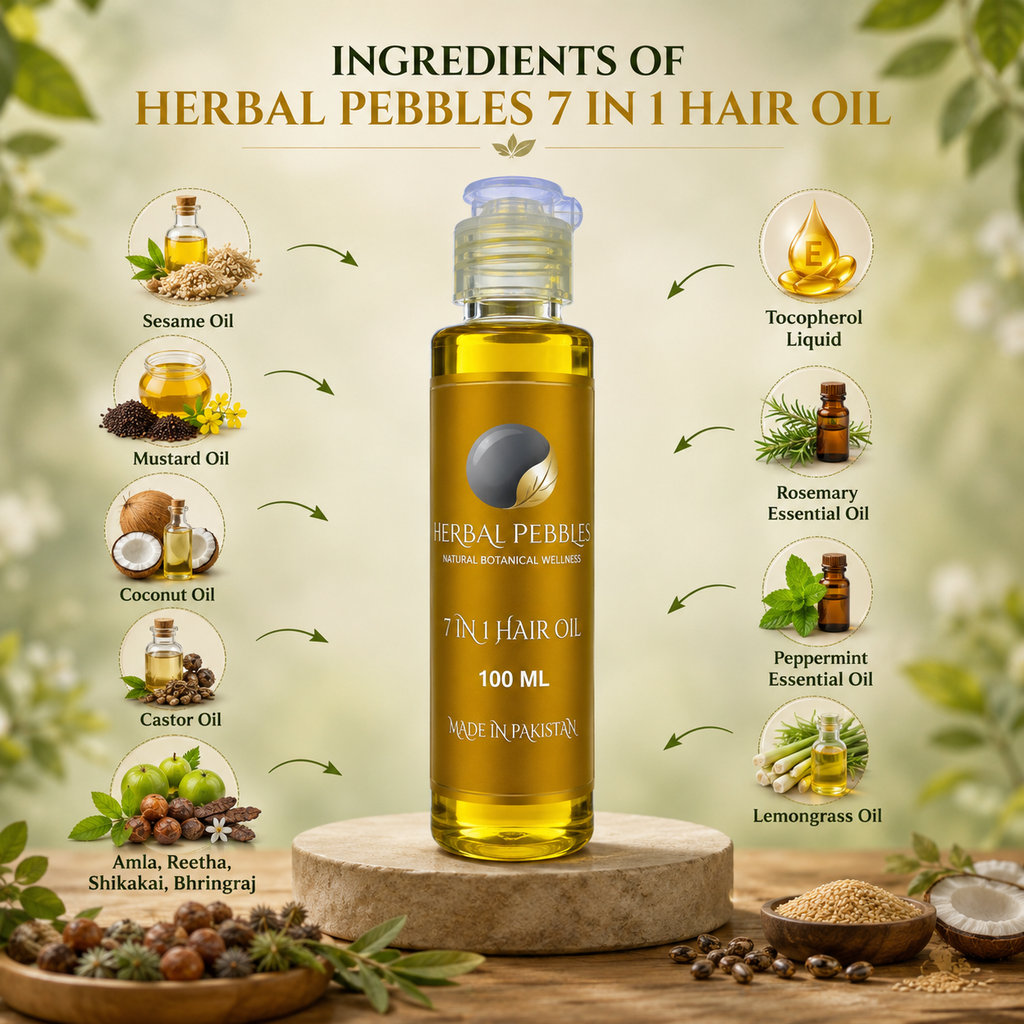Herbal Pebbles Hair Oli